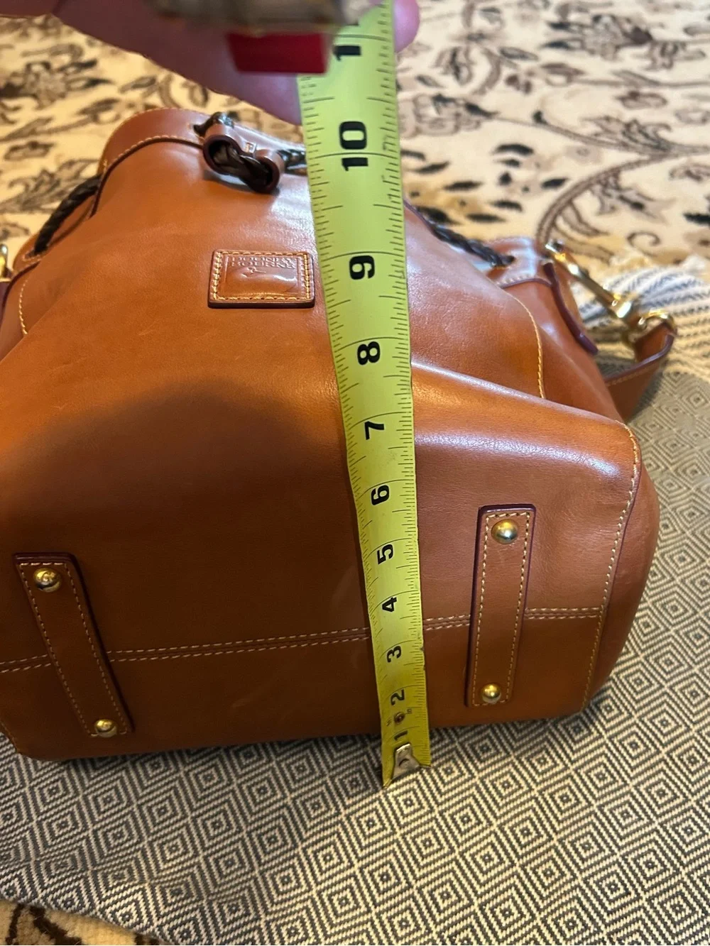 Dooney and Bourke Florentine Hattie in Natural